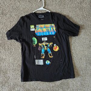 Marvel Thanos End Game Infinity Stones Superhero Geek Printed Relax [Casual Top
